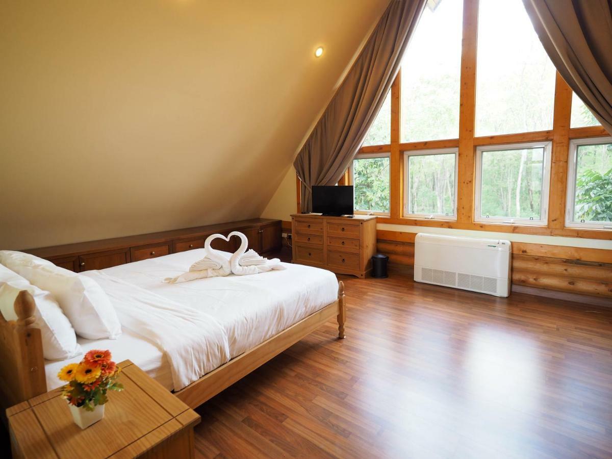 Toscana Log Home Ban Nong Rua Eksteriør billede