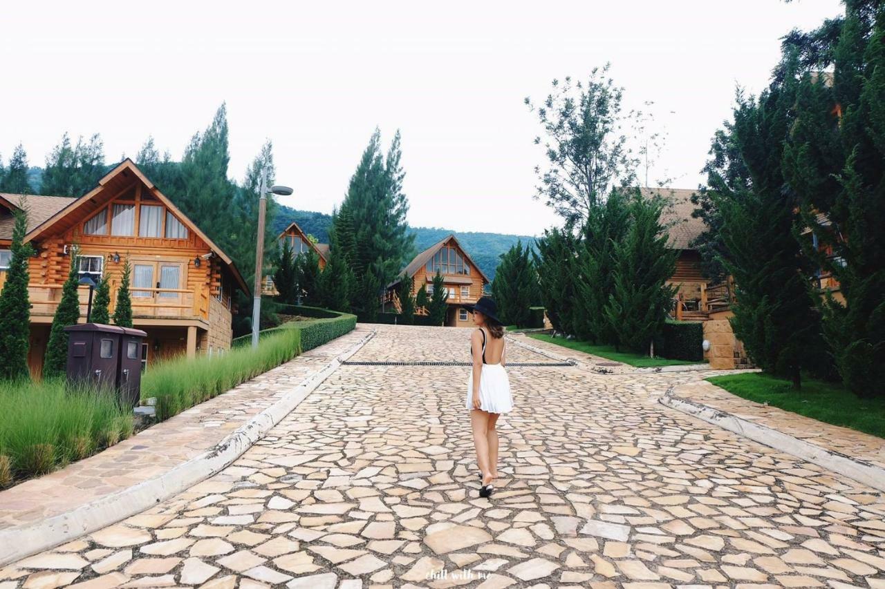 Toscana Log Home Ban Nong Rua Eksteriør billede